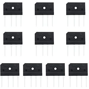 10 stks GBJ2510 25A 1000 V Brug Gelijkrichter Door Gat Platte Diode Brug Gelijkrichter voor Schakelende Voeding LED Licht Elektronische Circuits