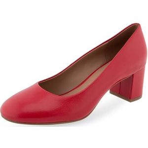 Aerosoles Vrouwen Ebel Pump, Racing Rood Leer, 37 EU