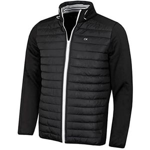 Calvin Klein hybride herenjack - Zwart Zilver - L