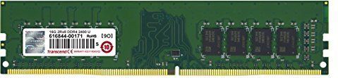 Transcend - DDR4 - RAM Geheugen - Groen - 16 GB - 2400 MHz - 288-pins DIMM