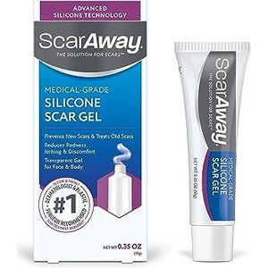 ScarAway Advanced Formula Scar Gel 100% siliconen voor Scars ScarAway