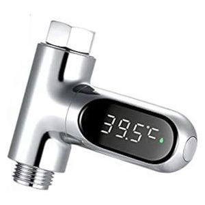 Douchetemperatuurmeter, 1 Set Thermometer Douchethermometer LED Digitaal Display Douchewaterthermometer Voor thuis en in bad