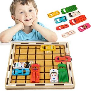 Verkeersspelpuzzel,Puzzelspellen voor kinderen van 4-8 jaar - Brain Game en STEM-speelgoed voor jongens en meisjes, bordspellen voor cognitieve vaardigheden, reizen voor alle leeftijden