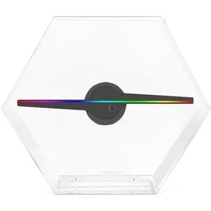30 cm Hologram Wifi 3D Holografische Projector Hologram Speler Blote Oog LED Display Fan Reclame Licht APP Controle Brede toepassing