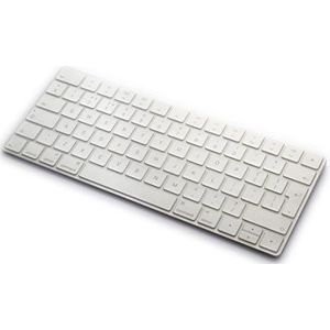 MiNGFi Siliconen Toetsenbordbeschermer voor Apple Magic Keyboard A1644 (2015-2016) EU/ISO - Transparant