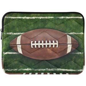 American Football Retro Tablet Sleeve 12 + Inch Beschermende Laptop Cases Laptop Tas Vrouwen