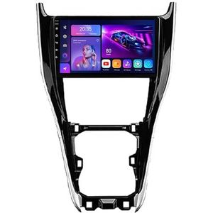 9"" 2 DIN Android 14 Autoradio Stereo voor Toyota Harrier XU60 2013-2020 met draadloze CarPlay Backup Camera Stuurwielbediening GPS Navigatie Bluetooth(L600(6+128G))