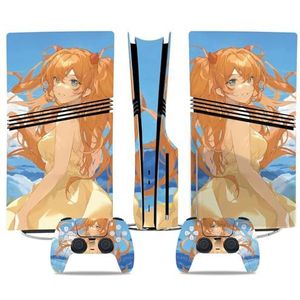 Voor PS5 PRO Skin Digital Edition Console En Controller Vinyl Cover Skins Wraps Krasbestendig, Compatibel Met Voor PS5 Digital Edition Pro 85469 Geen Schuimvorming Bubbelvrij