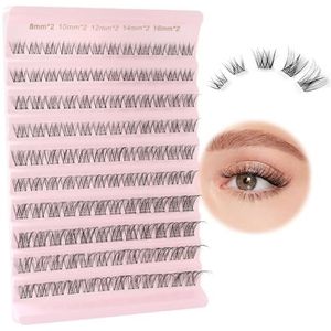 Individuele Wimpers 30D Lash Clusters Natuurlijke Look Valse Wimpers Cluster Wimpers Pluizige Wispy Individuele LasheD Krul Wimper Extension