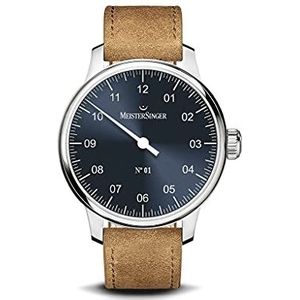 MeisterSinger N°01-40 mm - DM317 eenwijzer horloge
