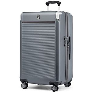 Travelpro Platinum Elite Hardside Check-in koffer 4 wielen 76x46x34cm, stijf, uitbreidbaar, 108 liter grijze kleur 10 jaar garantie