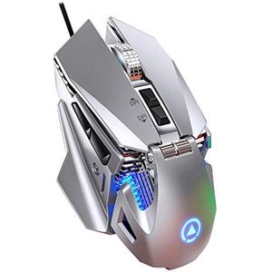 Kalttoy G10 RGB Bedrade Gaming Muis USB Lichtgevende Muis Spel Macro Programmering