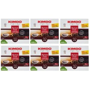 6x Kimbo Macinato Fresco Espresso Formula Bar 50 composteerbare koffiepads