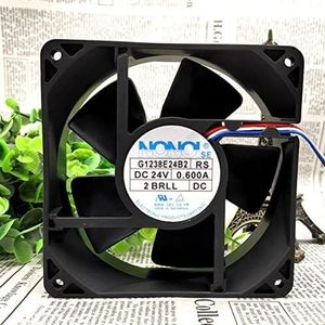 For -Wire 120x120x38mm Server Fan for All CPUs - High Efficiency Air-Cooled Solution NONOISE G1238E24B2 DC 24V 0.6A 3 LMNCBVYA(F2-plug)