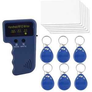 RFID Reader Writer, RFID Copier RFID Cloner 125khz RFID Reader Writer RFID Card Copier Duplicator With 6 Writable Tags For Access Cards
