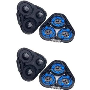 SH50 Vervangende kop voor S5050 S5070 S5075 S5077 scheerapparaten | MultiPrecision Blades Systeem Compatibel met Serie 5000 S5xxx (2 stuks)