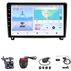 9 Inch Autoradio Voor Peugeot 407 2004-2011 Carplay Android Navigatie GPS Bluetooth Multimedia Speler Smart Automotive Systeem(WIFI 1G+16G)