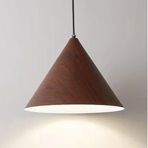 LANGDU E27 Middeleeuwen Kroonluchter Industriële hanglamp Moderne hanglamp Metaal Verstelbare hanglamp for binnen for keukeneiland Eetkamer Slaapkamer Bar Woonkamer(Color:Brown,Size:25CM*18CM)