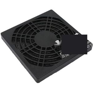 Voor SXDOOL 8CM 80mm ventilator zwart plastic stofnetwerk koelventilator speciaal rooster