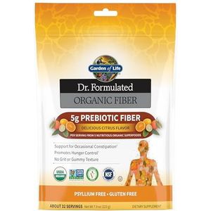 Dr. Formulated Organic Fiber - Prebiotic Fiber Citrus 223 grams