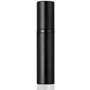 Suborawos Navulbare parfumverstuiver, mini-verstuiver voor onderweg, lege spuitfles 5 ml (zwart)