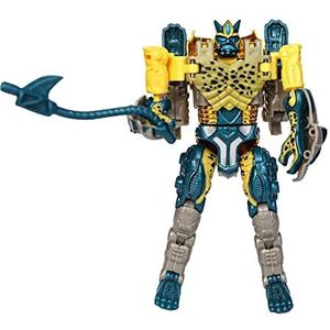 Transformbots-speelgoed: Beastman, Super Fighter, gele luipaard, beweegbare pop, legeringsversie Transformbots speelgoedrobot, speelgoed for kinderen van 14 14 14 jaar en ouder, centimeter hoog