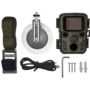 Wilde dierencamera 0.45S Trigger Mini Trail Camera 1 6mp Foto HD1080P Video IP66 Waterdicht for Outdoor Wildlife Trail Camera Verkenning, beveiliging van het huis(Stadard)