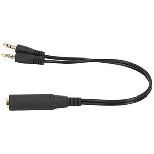 Stereo Jack Kabels Microfoon o Adapter Speaker Line 6.35mm Female Naar 3.5mm TRS TRRS Male o Kabel