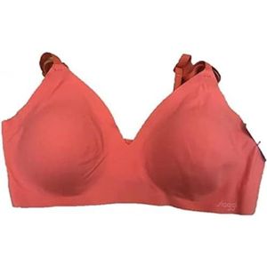 Sloggi Zero Feel Ultra Bra Ex beugelloze damesbeha, Watermeloen, XS