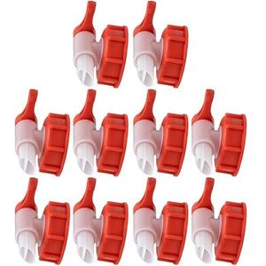 ISOLATECH SABEU Fluxx 10 st. AH 23/51 HF uitloopkraan voor 5L en 10L jerrycans met DIN 51 schroefdraad buiten 54,8mm uitloop 23mm Vullen zonder kolken