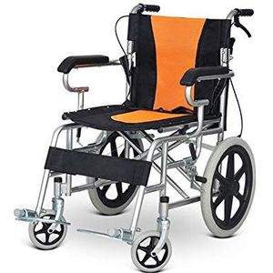 Rolstoelen Opvouwbaar Lichtgewicht F Transport Gemotoriseerde rolstoel Glad Ultralicht Draagbare pedalen voor ouderen Kinderscooter Vouwfiets Reizen