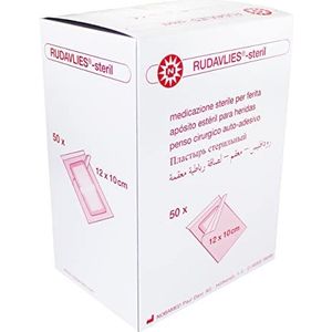 Noba RUDAVLIES - Steriel, Associatie-correcties, pleister, maatkeuze, 50 stuks - 12 x 10 cm