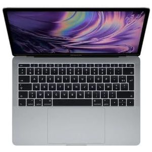 Apple MacBook Pro 13,3 inch (i5-7360u 2,3 GHz, 8 GB, 256 GB SSD) QWERTY US toetsenbord MPXQ2LL/A, Midde-2017 Space Grey - (Refurbished)