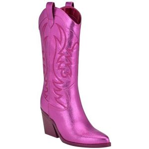 Nine West Dames Keeks Western Boot, Magenta 650, 37.5 EU