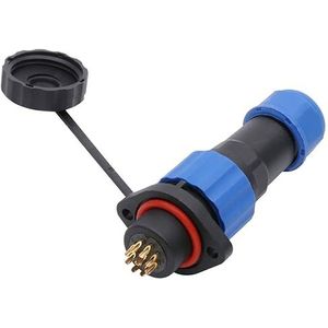 SP16 Connector Plug en Socket 2 3 4 5 7 9PIN-aansluitingen met 2-gaats Flens Connector 1 stuk (Kleur: SD16-6P, Maat: FRANGE)