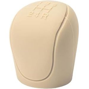 Autoversnellingspookknop voor Audi A7 C8 Sportback 2019 2020 2021 2022 | Vervangende accessoires voor de hendelhoes van de voorste snelheidsafdekking,A/Beige