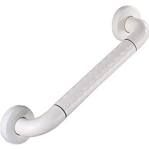 Grab Bars Antislip Ondersteuning Handicap Bar Toilet Veiligheid Rails, Douche Handvat Toegankelijk Getextureerde Anti-slip Deeltjes Badkamer Accessoires, Wit, 68 cm