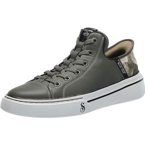 Skechers Snoop Dogg voor heren: Snoop One-Og Handsfree Slip-ins Sneaker, Olijf, 41 EU