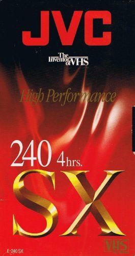 JVC E 240 SX Blanco Tapes