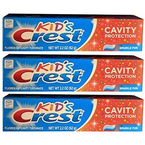 Crest Kids Crest Tandpasta - Cavity Protection, 3 stuks