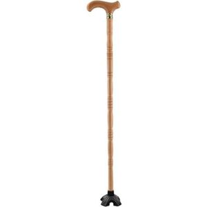 Wandelstokken, De Gunstige wandelstok in de vorm van een kalebas for mannen en vrouwen, Omic antislipkruk, koperen decoratie(77Cm(Use Height 145 150Cm))