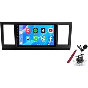 Android 14 Autoradio Sat Navi voor VW Caravelle 6(2015-2020) 9 Inch Touchscreen Multimedia Speler met Draadloze Carplay GPS Navigatie FM RDS Bluetooth 5G-WiFi SWC DSP,M120s