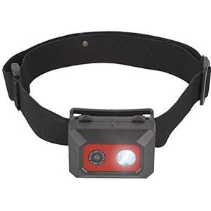 Mini-actiecamera, 5-10 m nachtzicht op het hoofd gemonteerde 1080P HD, 2-in-1 1,5/6 uur led-koplamp/SOS-modus, handsfree videocamcorder met elastische hoofdband, ondersteuning voor 32 GB opslag voor