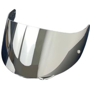 Motorhelm vizier lens, Helmvizier, K1 Motorhelmschild for K1 K1S K3SV K5 K5S Vervangend Helmvizier for K5 (Goud)(Silver)