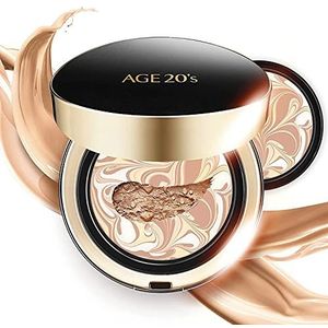 AGE 20's Signature Intense Cover SPF 50+, navulling #13 ivoor (13,9 g x 2ea) Essence Cushion Foundation, zonnebrandcrème make-up