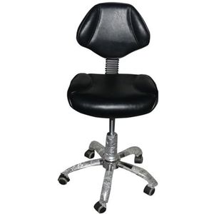 Hydraulische Zadelkruk Met Rugleuning, Draaibaar, Rollend Ergonomische Stoel In Hoogte Verstelbaar For Schoonheidssalon Massage Tandheelkundige Kliniek Thuiskantoor Gebruik(Color 4)