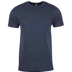 Next Level Volwassenen Unisex T-shirt met ronde hals (XL) (Indigo), Indigo Blauw