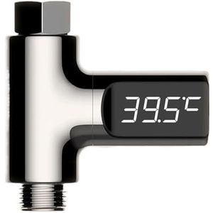 Douchetemperatuurmeter, Hot Tub Watertemperatuurmeter Elektriciteit Thuis LED-scherm Douchekranen Thermometer Voor thuis en in bad
