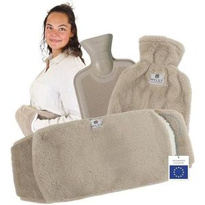 MYLILY | menstruatiewarmende riem | warmwaterkruik met donzige hoes | warmwaterkruikriem | rug- en menstruatiewarmende riem