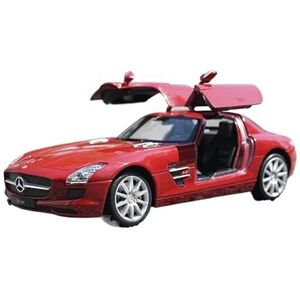 1:24 Voor Mercedes-Benz SLS Legering Auto Diecasts & Speelgoedvoertuigen Auto Model Speelgoed Voor Kinderen (Color : A, Size : With box)